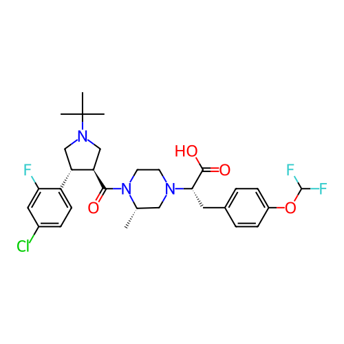 Chemical structure of BindingDB Monomer ID 392684