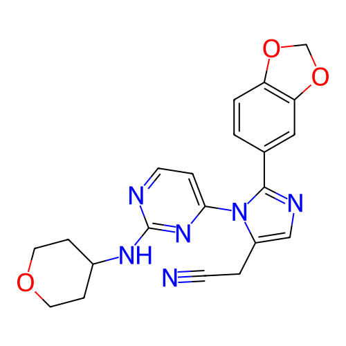 Chemical structure of BindingDB Monomer ID 392707