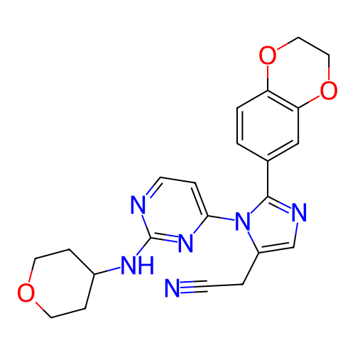 Chemical structure of BindingDB Monomer ID 392708