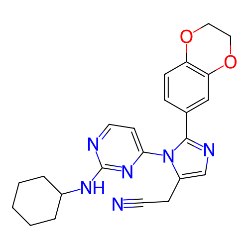 Chemical structure of BindingDB Monomer ID 392714