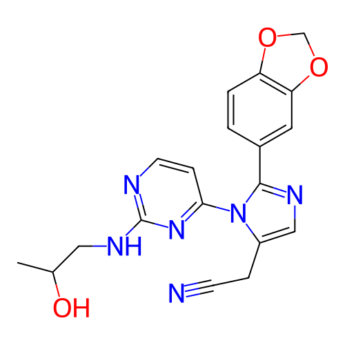 Chemical structure of BindingDB Monomer ID 392719