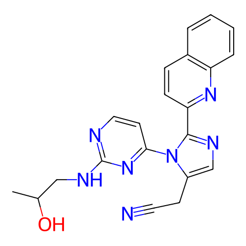 Chemical structure of BindingDB Monomer ID 392721