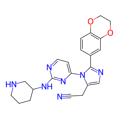 Chemical structure of BindingDB Monomer ID 392726