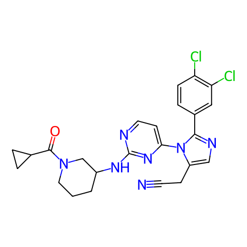 Chemical structure of BindingDB Monomer ID 392735