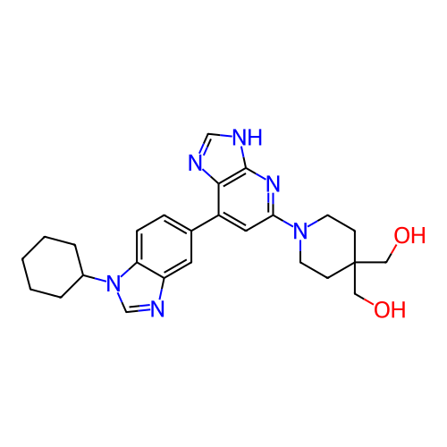 Chemical structure of BindingDB Monomer ID 392742