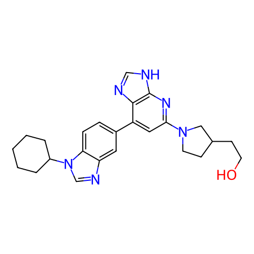 Chemical structure of BindingDB Monomer ID 392743