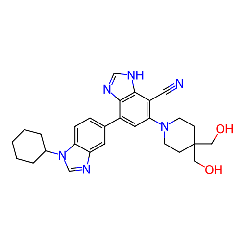 Chemical structure of BindingDB Monomer ID 392754