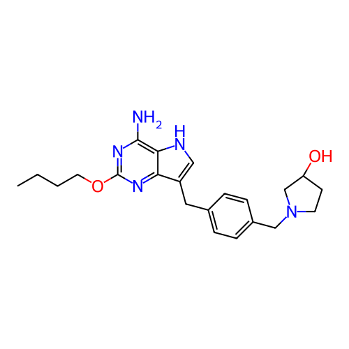 Chemical structure of BindingDB Monomer ID 392994