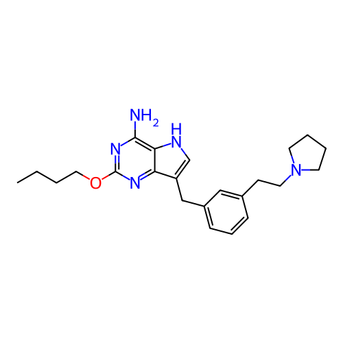 Chemical structure of BindingDB Monomer ID 393017
