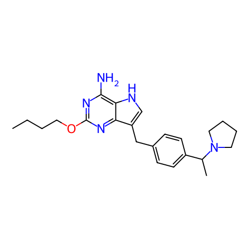 Chemical structure of BindingDB Monomer ID 393018