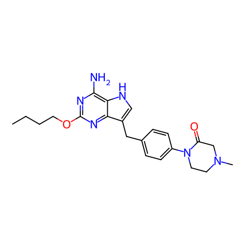 Chemical structure of BindingDB Monomer ID 393021