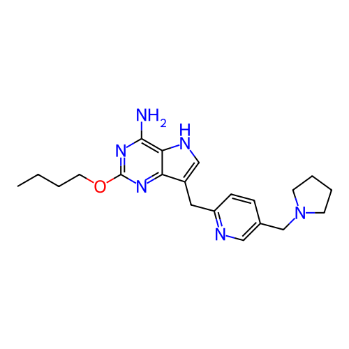 Chemical structure of BindingDB Monomer ID 393034