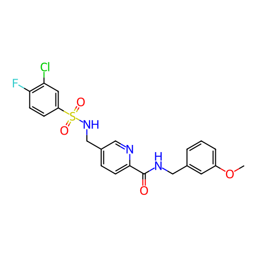 Chemical structure of BindingDB Monomer ID 393041