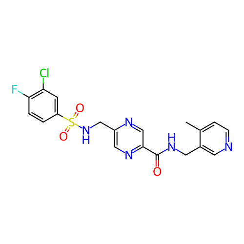 Chemical structure of BindingDB Monomer ID 393074