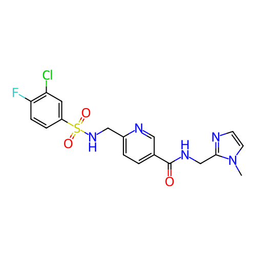 Chemical structure of BindingDB Monomer ID 393097