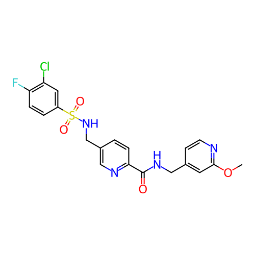 Chemical structure of BindingDB Monomer ID 393142