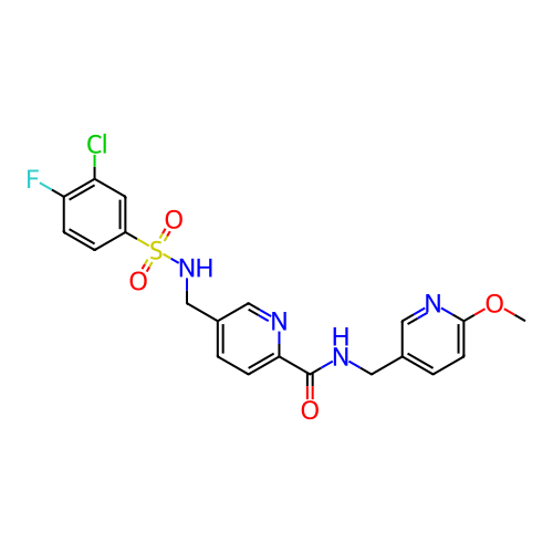 Chemical structure of BindingDB Monomer ID 393143