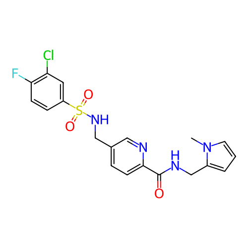 Chemical structure of BindingDB Monomer ID 393146