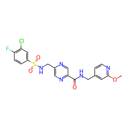 Chemical structure of BindingDB Monomer ID 393183