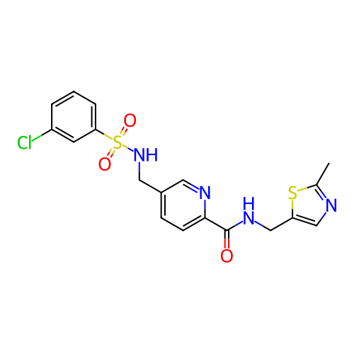 Chemical structure of BindingDB Monomer ID 393203
