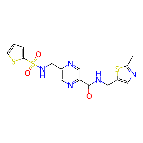 Chemical structure of BindingDB Monomer ID 393259