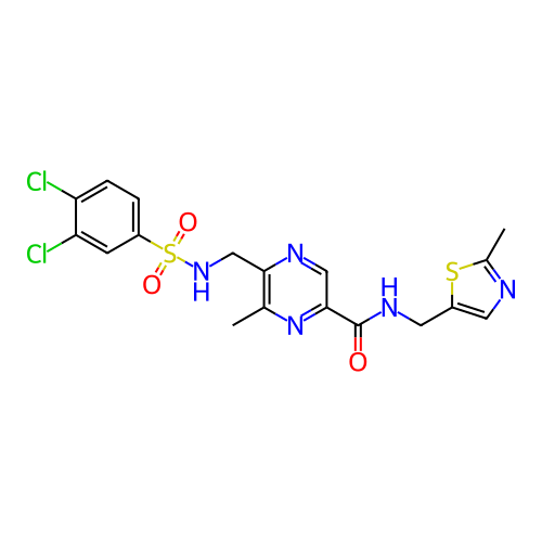 Chemical structure of BindingDB Monomer ID 393266