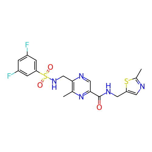 Chemical structure of BindingDB Monomer ID 393268