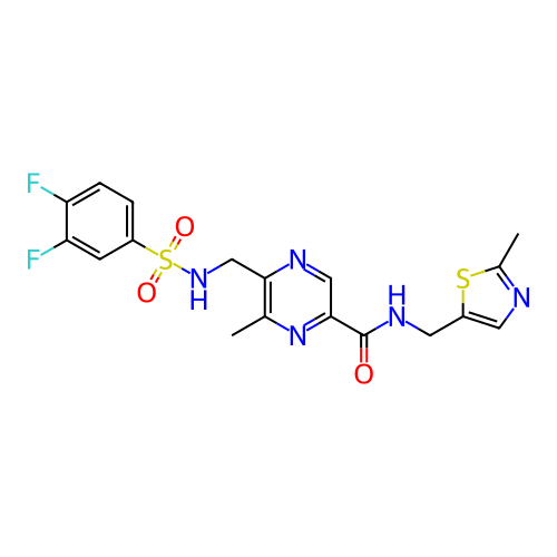 Chemical structure of BindingDB Monomer ID 393276