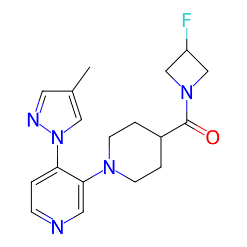 Chemical structure of BindingDB Monomer ID 393282