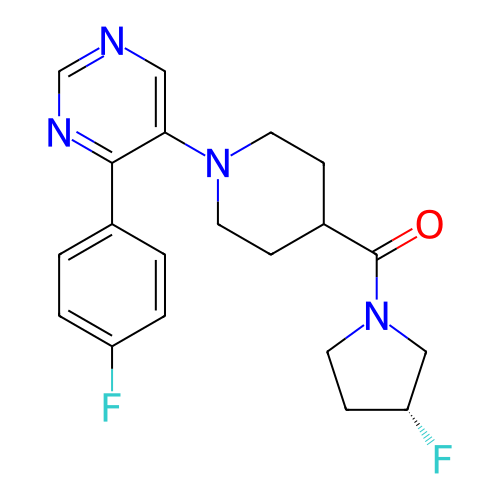 Chemical structure of BindingDB Monomer ID 393285
