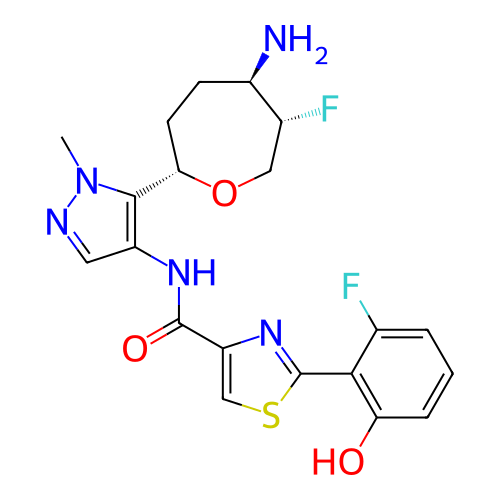 Chemical structure of BindingDB Monomer ID 393417