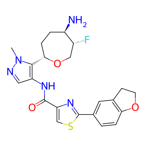 Chemical structure of BindingDB Monomer ID 393419
