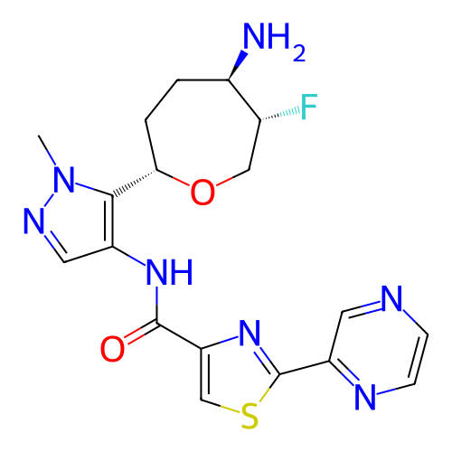 Chemical structure of BindingDB Monomer ID 393420