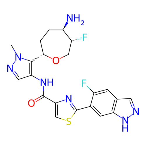 Chemical structure of BindingDB Monomer ID 393424
