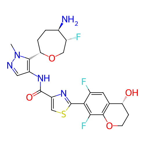 Chemical structure of BindingDB Monomer ID 393426