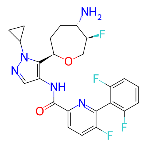 Chemical structure of BindingDB Monomer ID 393428