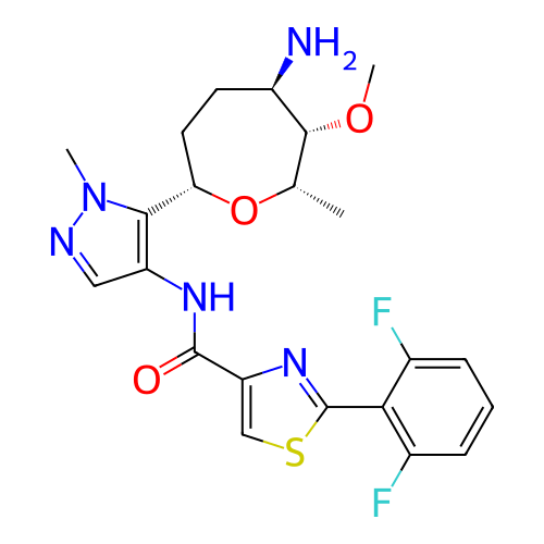 Chemical structure of BindingDB Monomer ID 393430