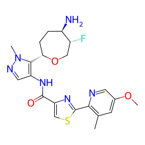 Chemical structure of BindingDB Monomer ID 393432