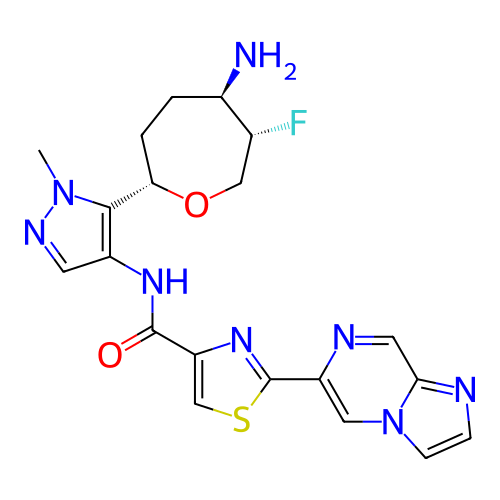Chemical structure of BindingDB Monomer ID 393435