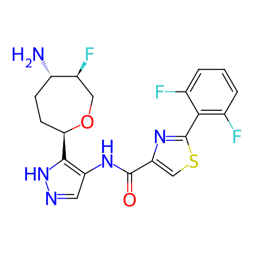 Chemical structure of BindingDB Monomer ID 393438