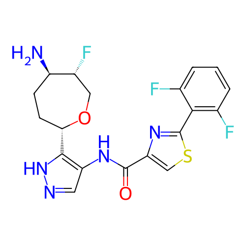 Chemical structure of BindingDB Monomer ID 393441