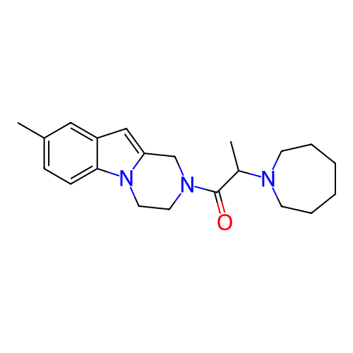 Chemical structure of BindingDB Monomer ID 393454