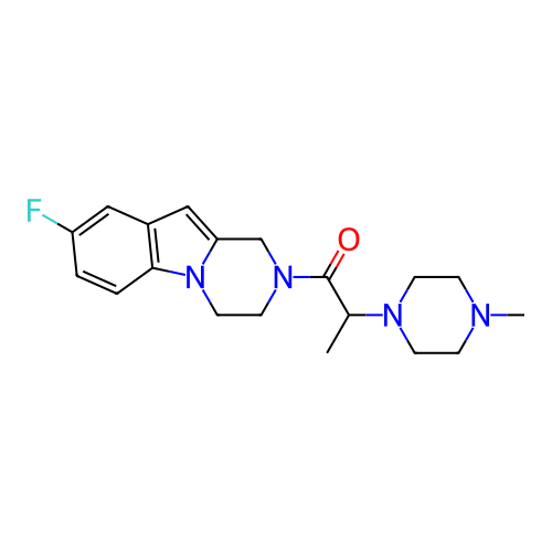 Chemical structure of BindingDB Monomer ID 393465