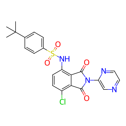 Chemical structure of BindingDB Monomer ID 393521