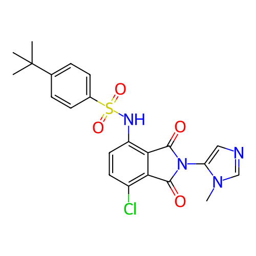 Chemical structure of BindingDB Monomer ID 393528