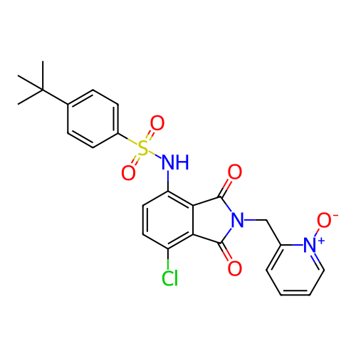 Chemical structure of BindingDB Monomer ID 393534