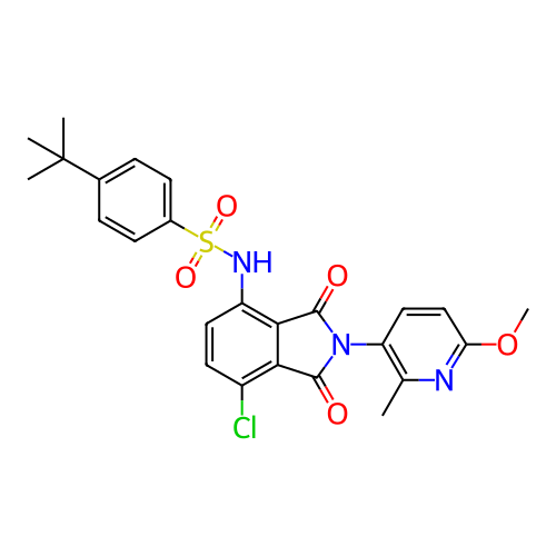 Chemical structure of BindingDB Monomer ID 393567