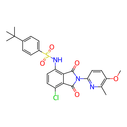 Chemical structure of BindingDB Monomer ID 393584