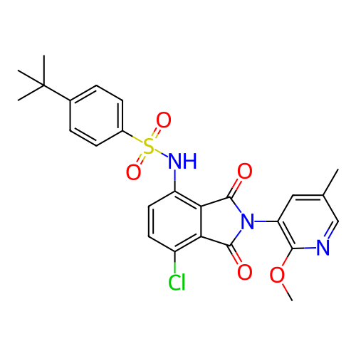 Chemical structure of BindingDB Monomer ID 393585