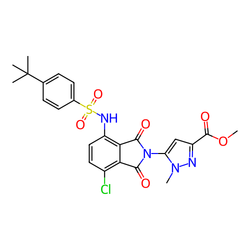 Chemical structure of BindingDB Monomer ID 393610